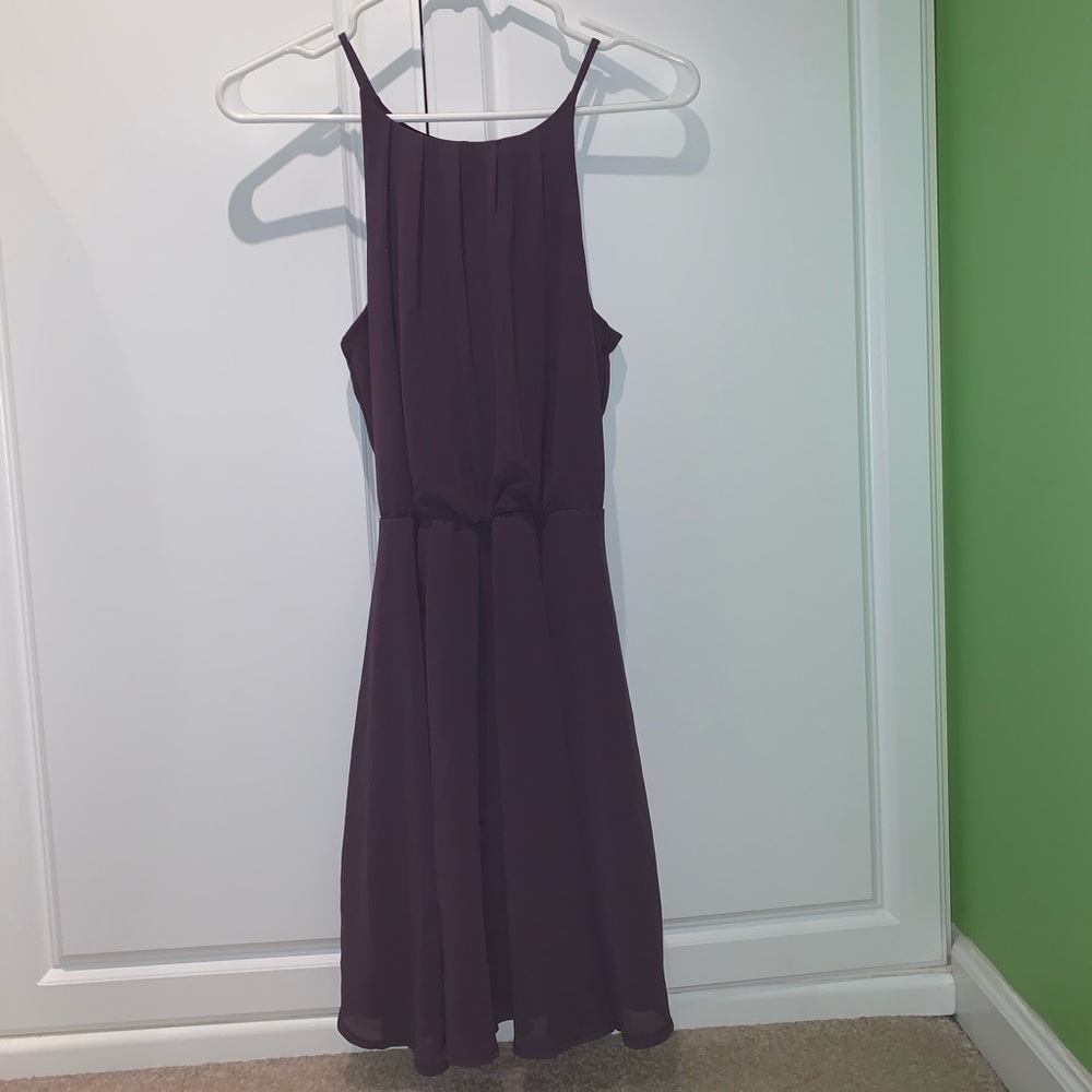 Francesca’s Purple Dress